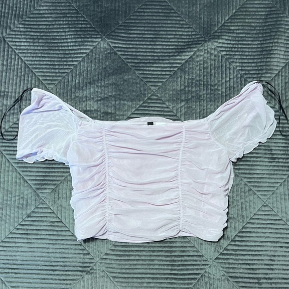 Lilac crop top - Picture 2 of 2